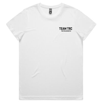 Team TRC Fighting Dementia | Women's Active Tee (White) Thumbnail