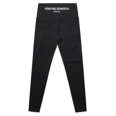 Team TRC Fighting Dementia | Women's Active Leggings Thumbnail